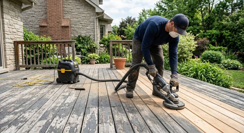 Deck Staining Service